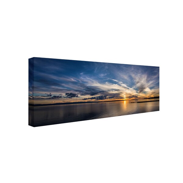 Pierre Leclerc 'Amazing Sky' Canvas Art,20x47